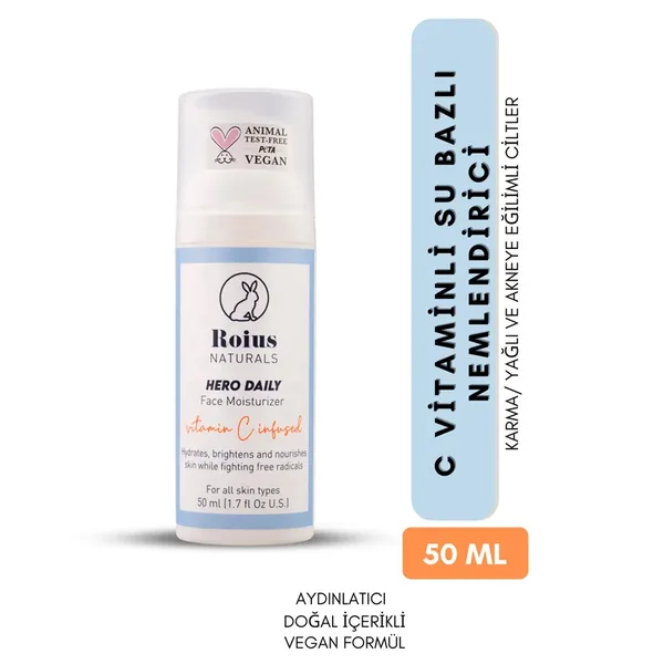 Roius Naturals Hero Daily Face Moisturizer 50 ml 2