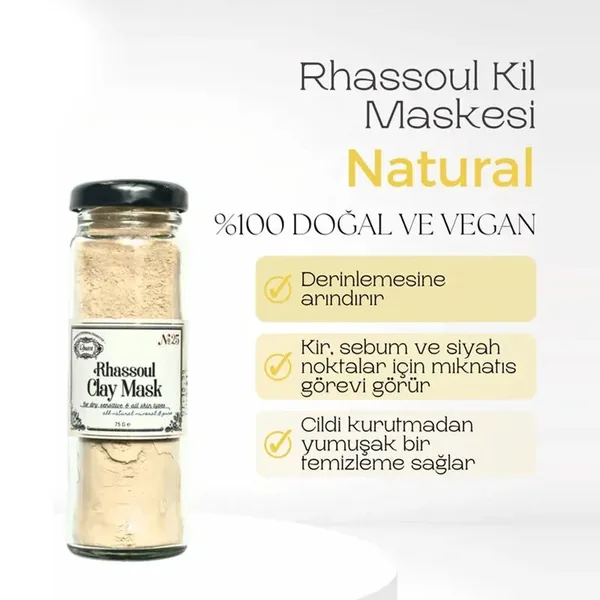 Rosece R26 Rhassoul Clay Mask | Pore Cleanser 75 gr 4