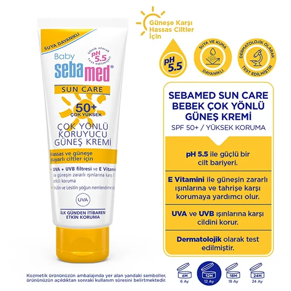 Sebamed Baby Sunscreen SPF 50 75 ml 4