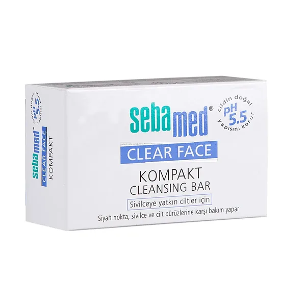 Sebamed صابونة سيباميد كلير فيس لتنظيف الوجه ١٠٠ غرام 4