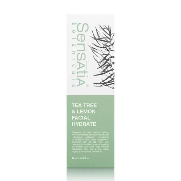 Sensatia Botanicals Tea Tree Lemon Face Moisturizer 20 ml
