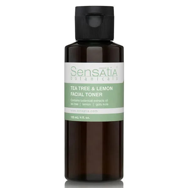 Sensatia Botanicals تونيك الوجه بخلاصة شجرة الشاي والليمون من سينساتيا بوتانيكالز، 120 مل
