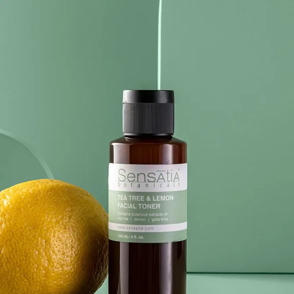 Sensatia Botanicals تونيك الوجه بخلاصة شجرة الشاي والليمون من سينساتيا بوتانيكالز، 120 مل 4