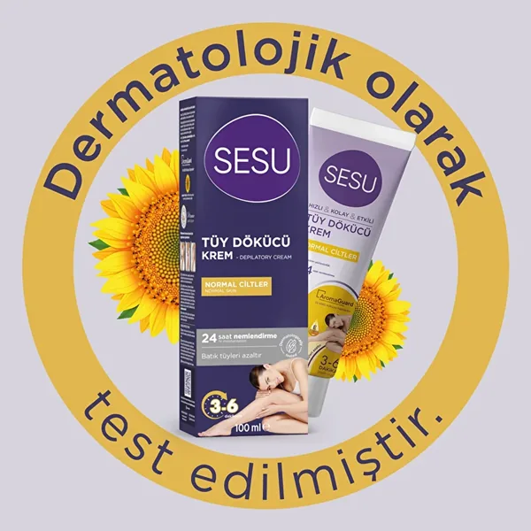 Sesu Hair Removal Cream Normal Skin 100 ml 2