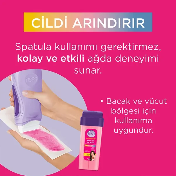 Sesu Roll-On Wax First Step to Waxing 100 ml 4