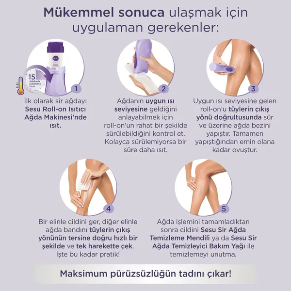 Sesu Roll-On Wax Soft 100 ml 6
