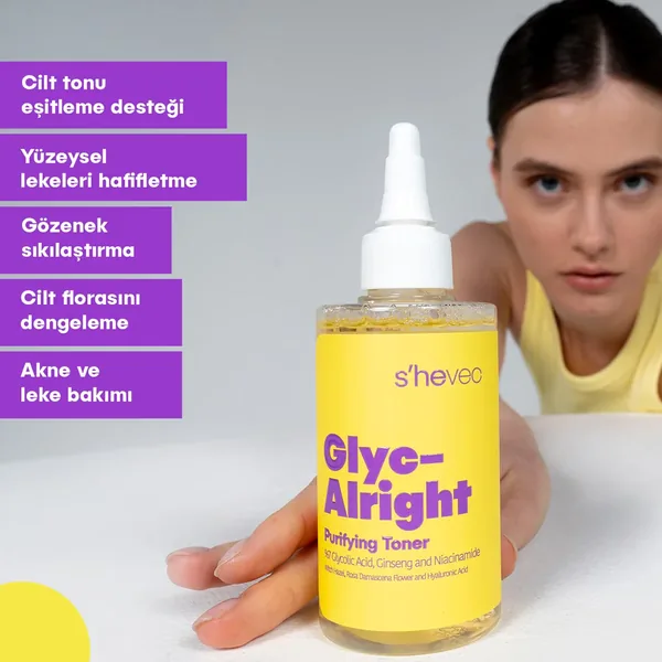 Révélez une peau éclatante et lisse avec She Vec Glyc-Alrigh 3