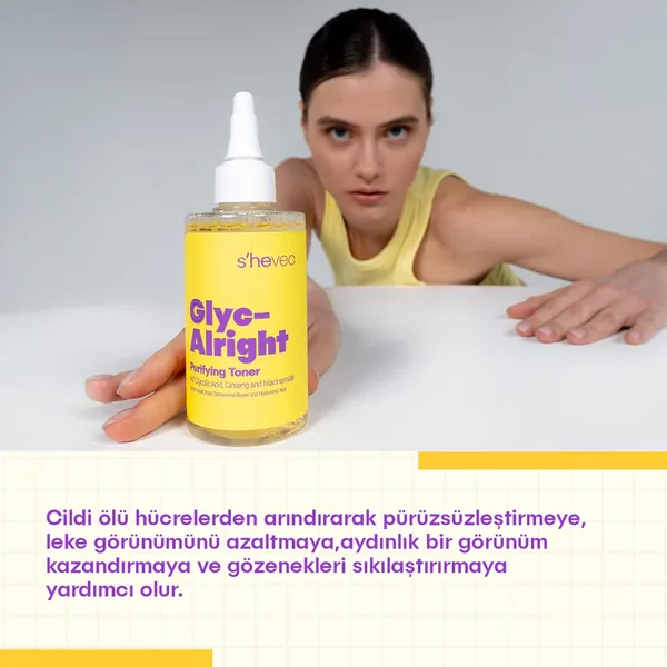 Révélez une peau éclatante et lisse avec She Vec Glyc-Alrigh 4