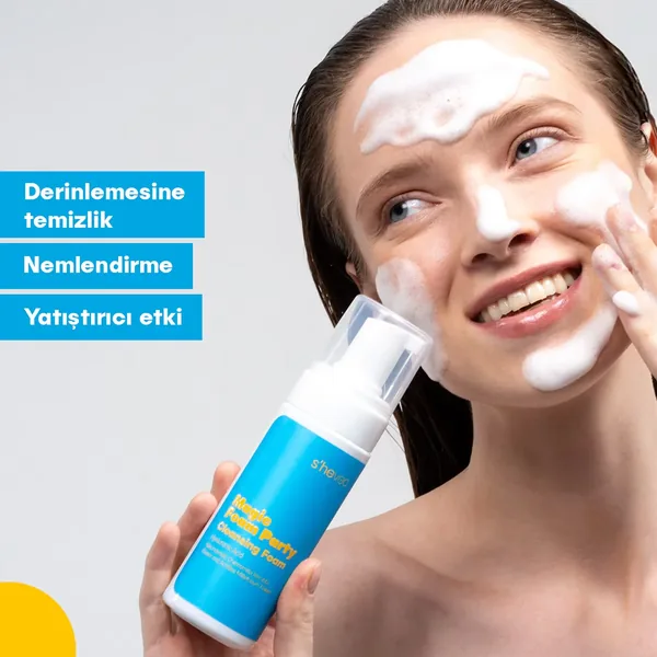 She Vec Magic Foam Party Face Cleansing Foam 150 ml 2