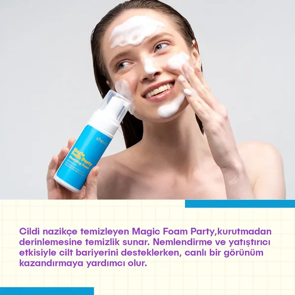 She Vec Magic Foam Party Face Cleansing Foam 150 ml 3