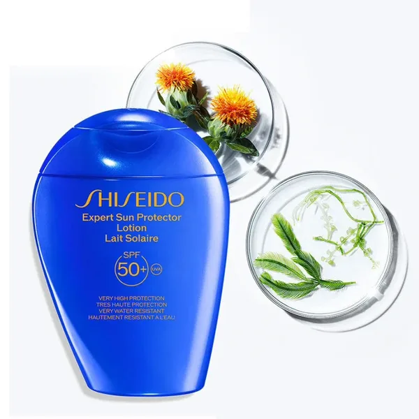 Shiseido لوشن شيسيدو جي إس سي بلو إكسبيرت الواقي من الشمس بعامل حماية 50+، 150 مل 3