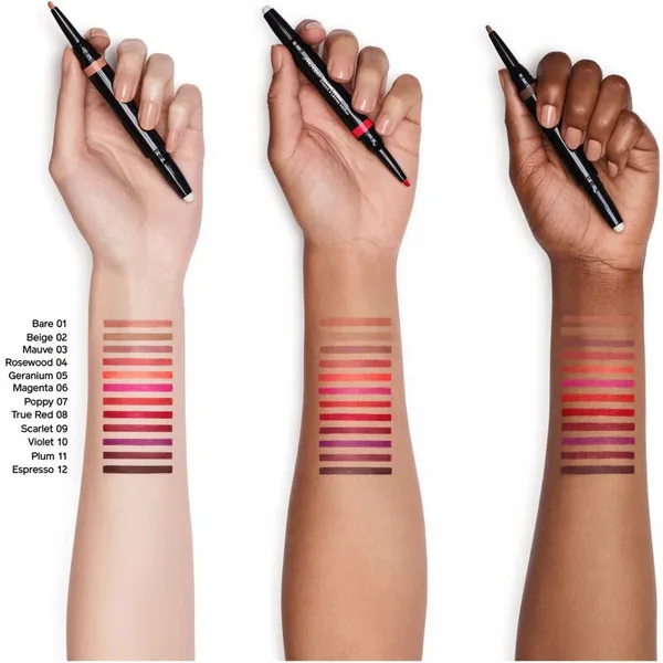 Shiseido InkDuo Lippenkonturenstift Violett - 0,2g Langanhaltend 3
