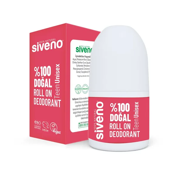 استمتع بانتعاش طبيعي: Siveno رول أون للمراهقين