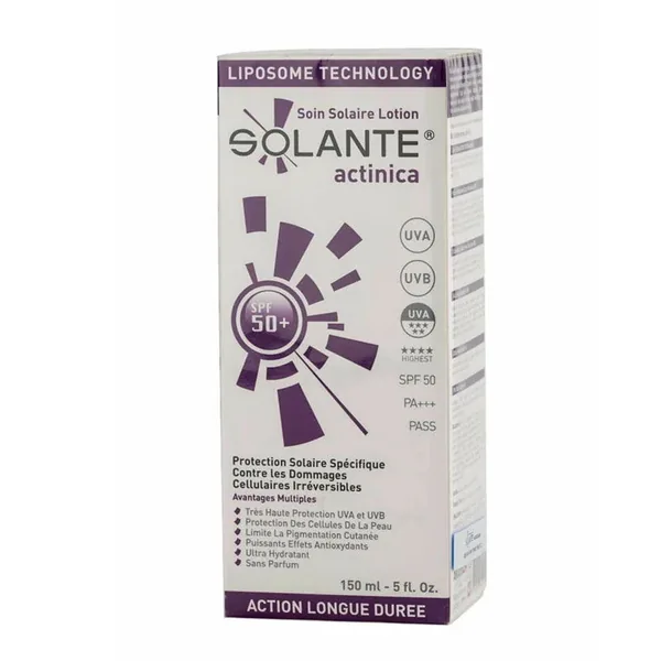 Solante Actinica Sun Care Lotion SPF 50+ 150 ml 2