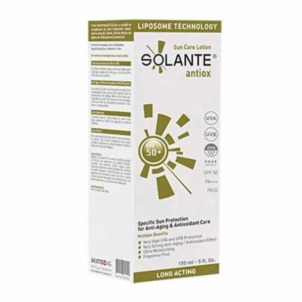 Solante Antiox Sonnenpflege Lotion SPF 50+ - 150ml 2