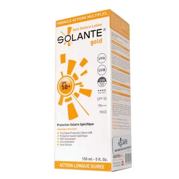 Solante Gold Spf50+ Sunscreen Lotion 150ml 2