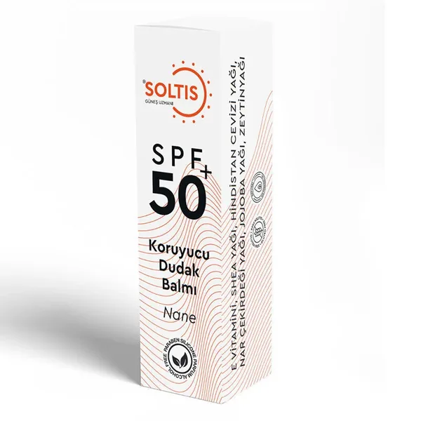 Soltis Intense Moisturizing and Plumping Lip Balm SPF50+ 5 ml - Mint 2