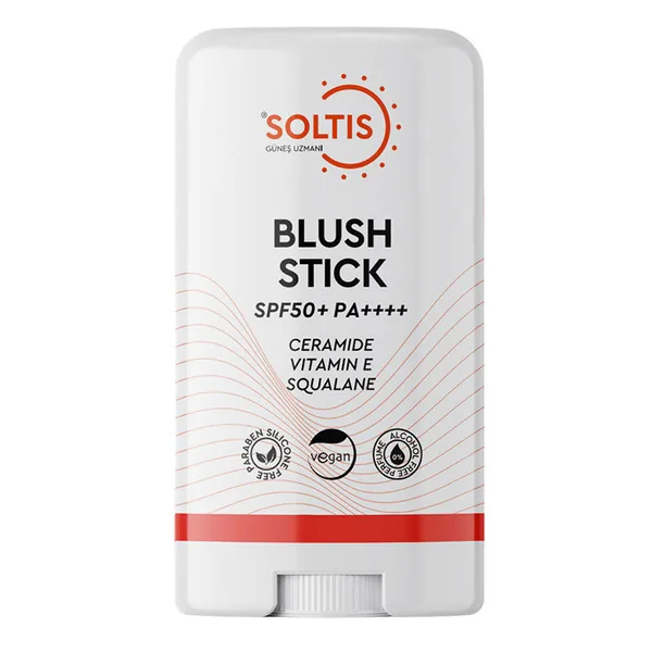 Soltis Moisturizing Stick Blush SPF50+ 15 gr