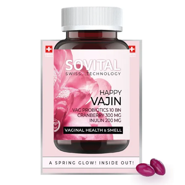 Sovital Happy Vajin 40 Capsules