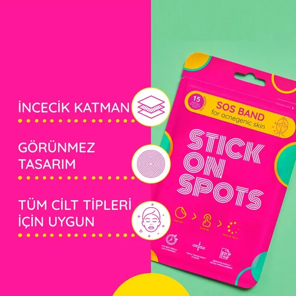 Наклейки на точки соус 15 шт от Stick On Spots 2