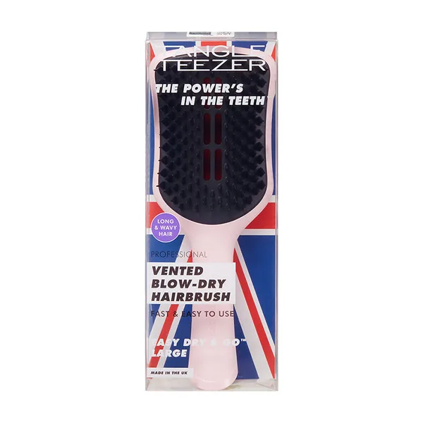 Tangle Teezer Easy Dry - Go Large Vented Dusky Pink Hair and Blow-dry Brush 3