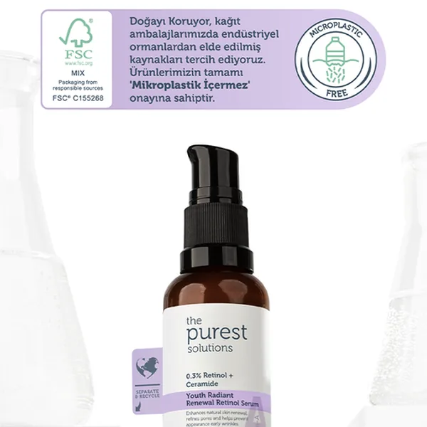 The Purest Solutions Anti-Aging and Anti-Wrinkle Retinol Night Serum 30 Ml 4