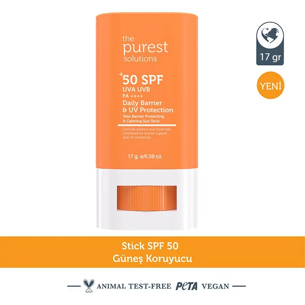 The Purest Solutions High Sun Protection SPF50+ Stick 17 gr 2