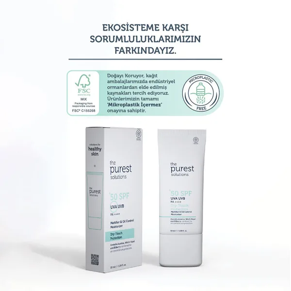 Обеспечьте коже матовую защиту SPF 50 от The Purest Solution 4
