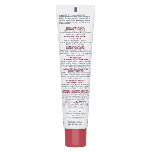 Topicrem DA Emollient Face Cream 40 ml 3