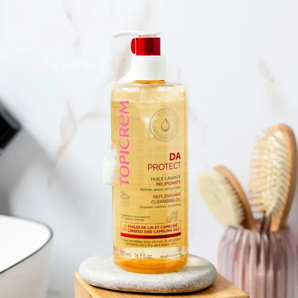 Topicrem DA Protect Replenishing Cleansing Oil 500 ml 3