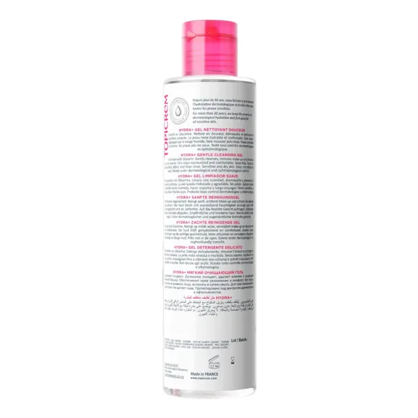 Topicrem Hydra+ Face and Body Cleansing Gel 200 ml 4