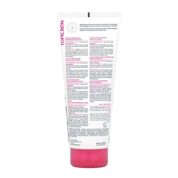 Topicrem Face and Body Ultra Cleansing Peeling 200 ml 4