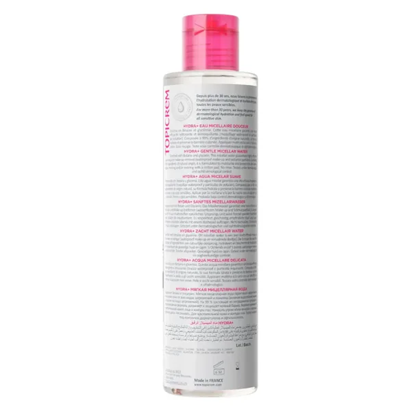 Topicrem Sensitive Skin Face and Eye Cleansing Water 200 ml 4