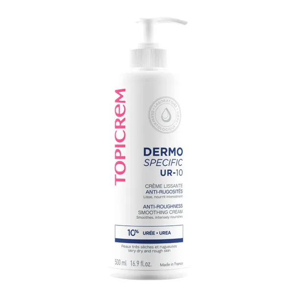Topicrem UR-10 Cream for Very Dry and Rough Skin 500 ml