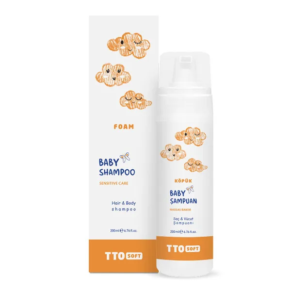 TTO Soft Baby Foam Shampoo 200 ml 2