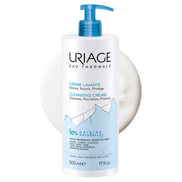 Uriage Creme Lavante Face and Body Cleansing Cream 500 ml 2