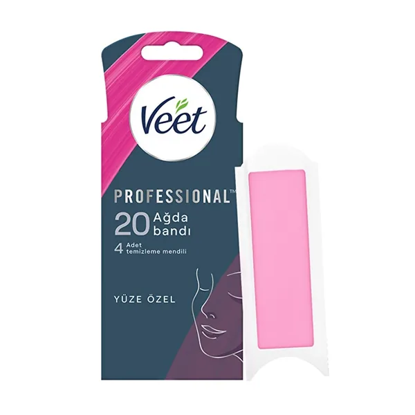 Veet Professional Wax Strips Normal Skin - For Face 20 pcs 2