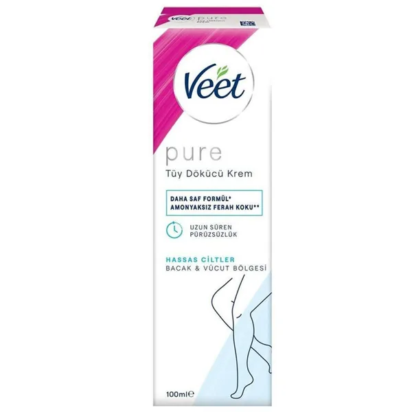 Veet For Sensitive Skin Hair Removal Cream 100 ml
