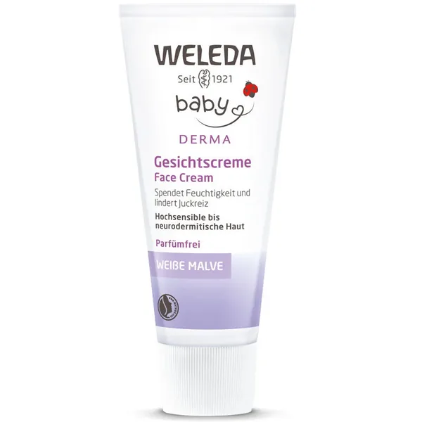 Крем для лица увлажняющий детский Weleda 50 мл 2