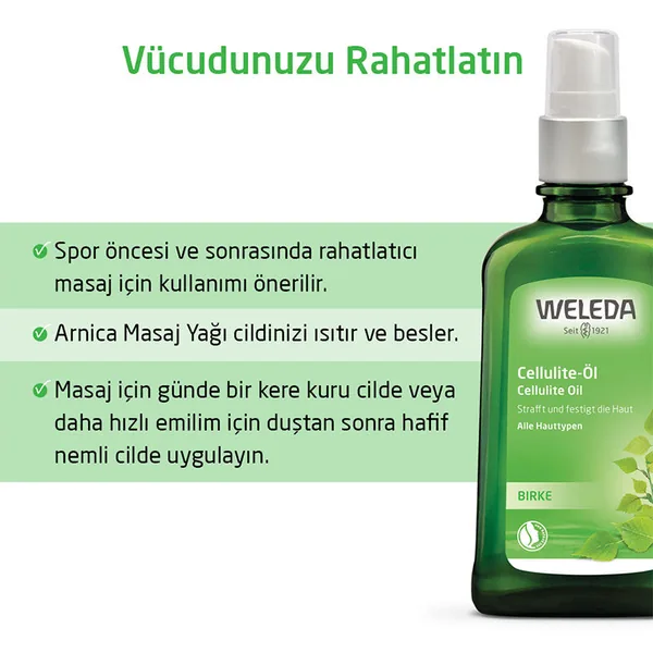 Weleda Birke Cellulite Oil 100 ml 3