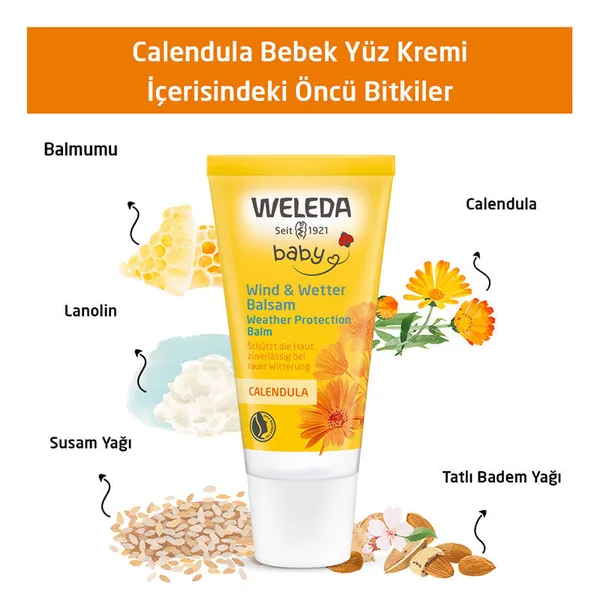 Weleda Calendula Organic Face Cream 30ml 4