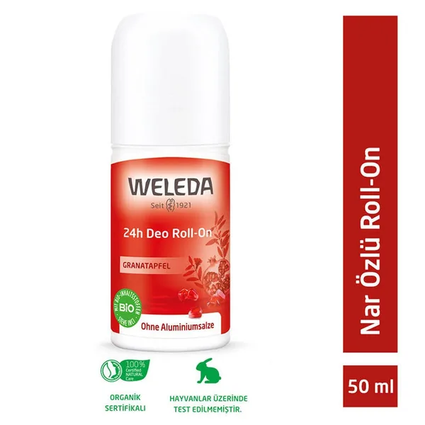 Weleda Pomegranate Extract Roll On Deodorant 50 ml 2