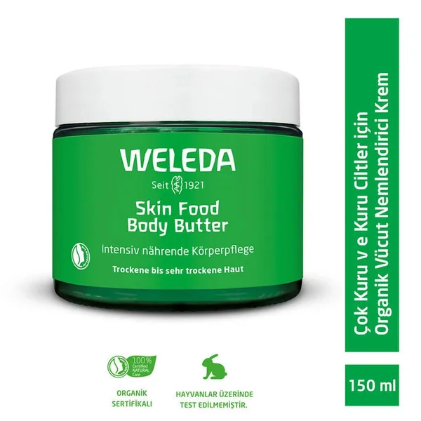 Weleda Skin Food Body Butter Organic Body Care Cream 150 ml 2