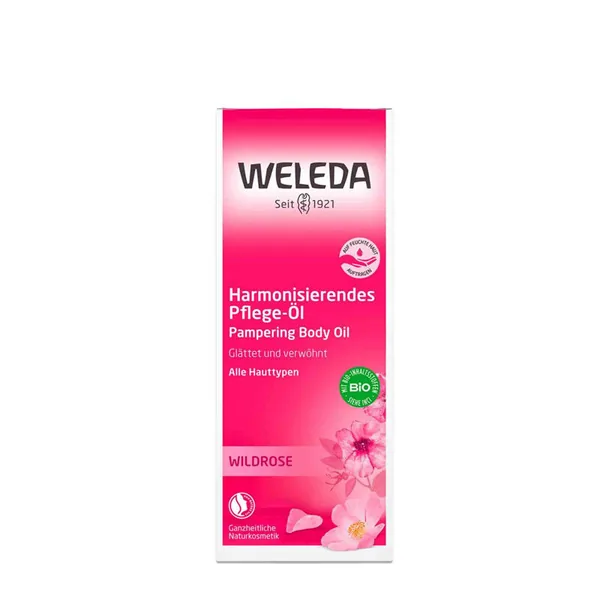 Weleda زيت الجسم ويليدا برائحة الورد البري 100 مل 2