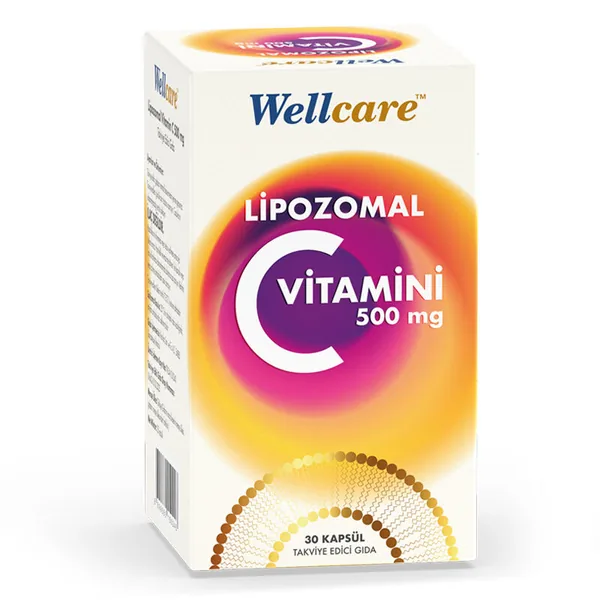 Wellcare Liposomal Vitamin C 500 mg 30 Capsules