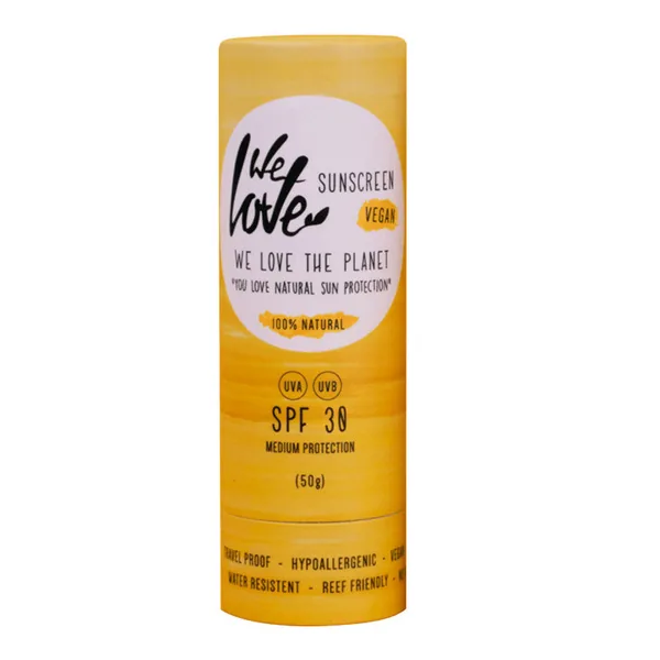 We Love The Planet Natural Sunscreen SPF 30 Stick 50 gr 2