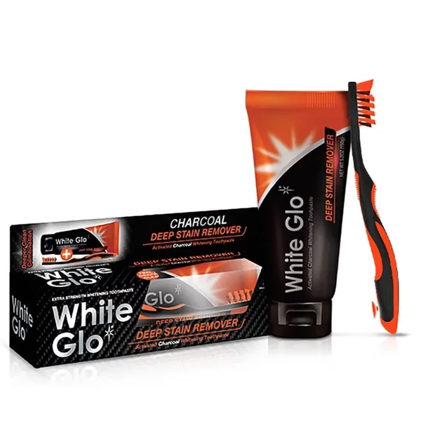 White Glo Stain Remover Whitening Toothpaste 100 ml - FREE Toothbrush 4