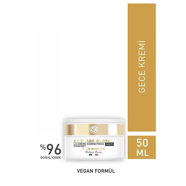Yves Rocher Anti-Age Global Night Cream 50 ml 3
