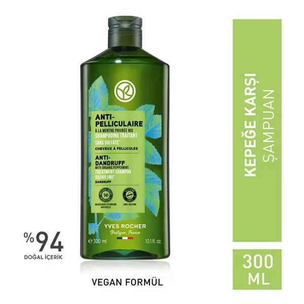 Yves Rocher Anti-Dandruff Shampoo 300 ml 2