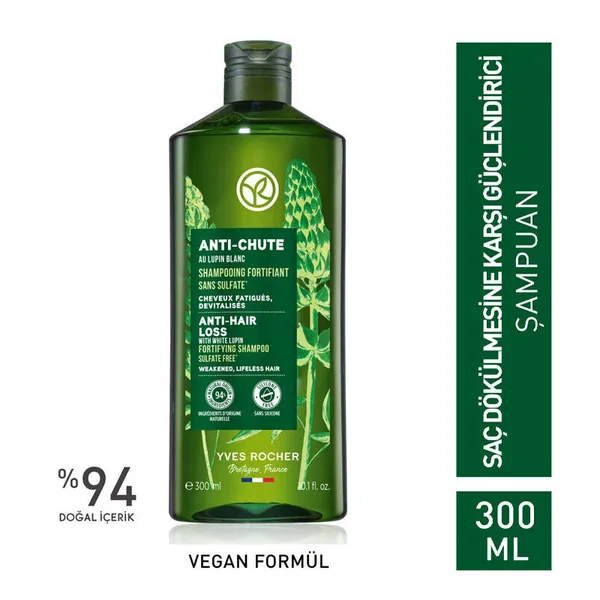 Yves Rocher Against Hair Loss Shampoo 300 ml 2
